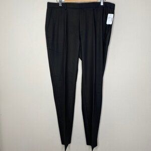 Saks Fifth Avenue Replenmens Woven FF Dress Pant Sz 36W / 32L  Black